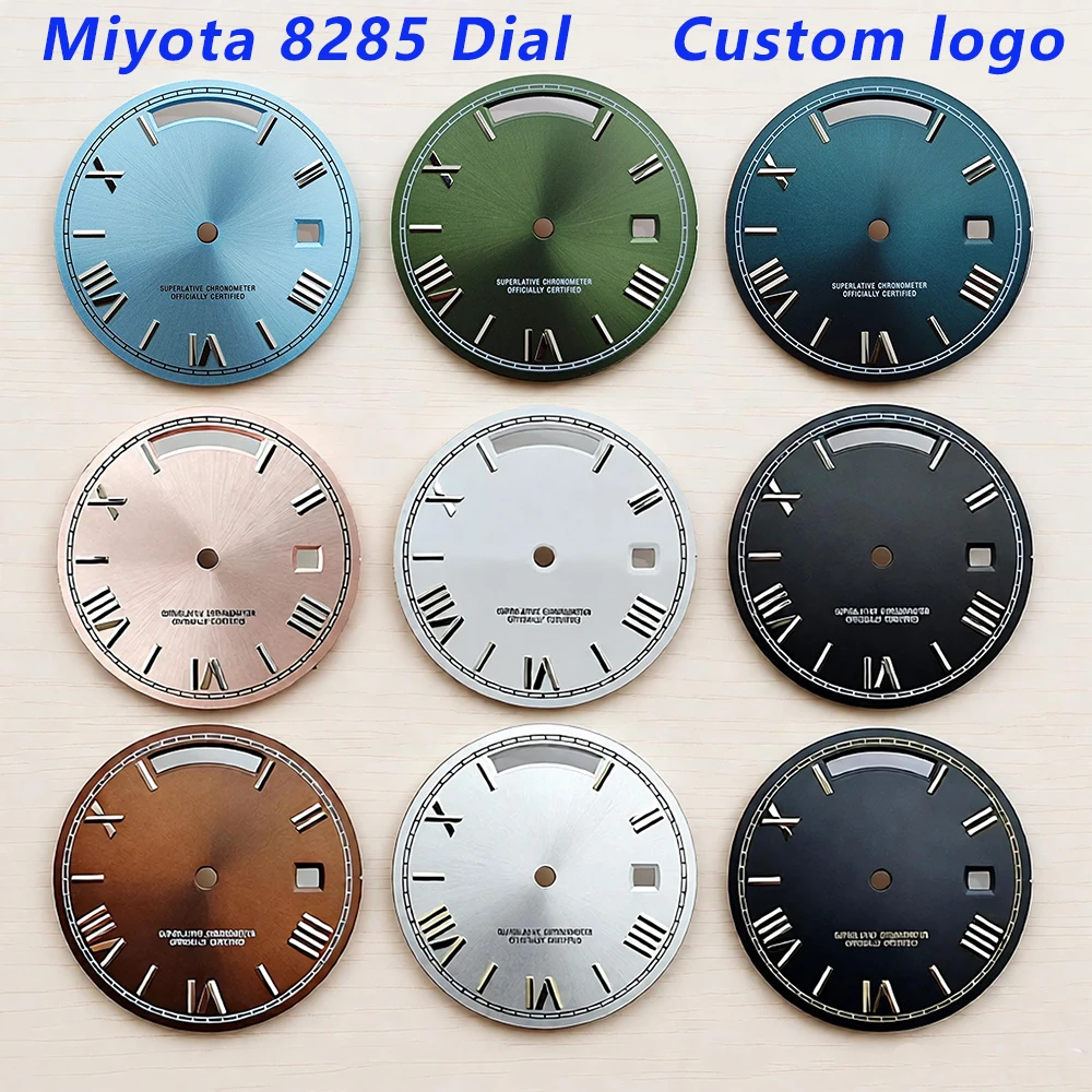 

31mm Dial Miyota 8285 Watch Dial Customized Logo Dial Fit Miyota 8285 movement watch accessories