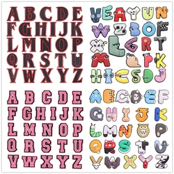 26Pcs/Set Simply Letters Shoes Button Charms DIY Spelling Name PVC Alphabet Decoration Fit Children Birthday Gifts