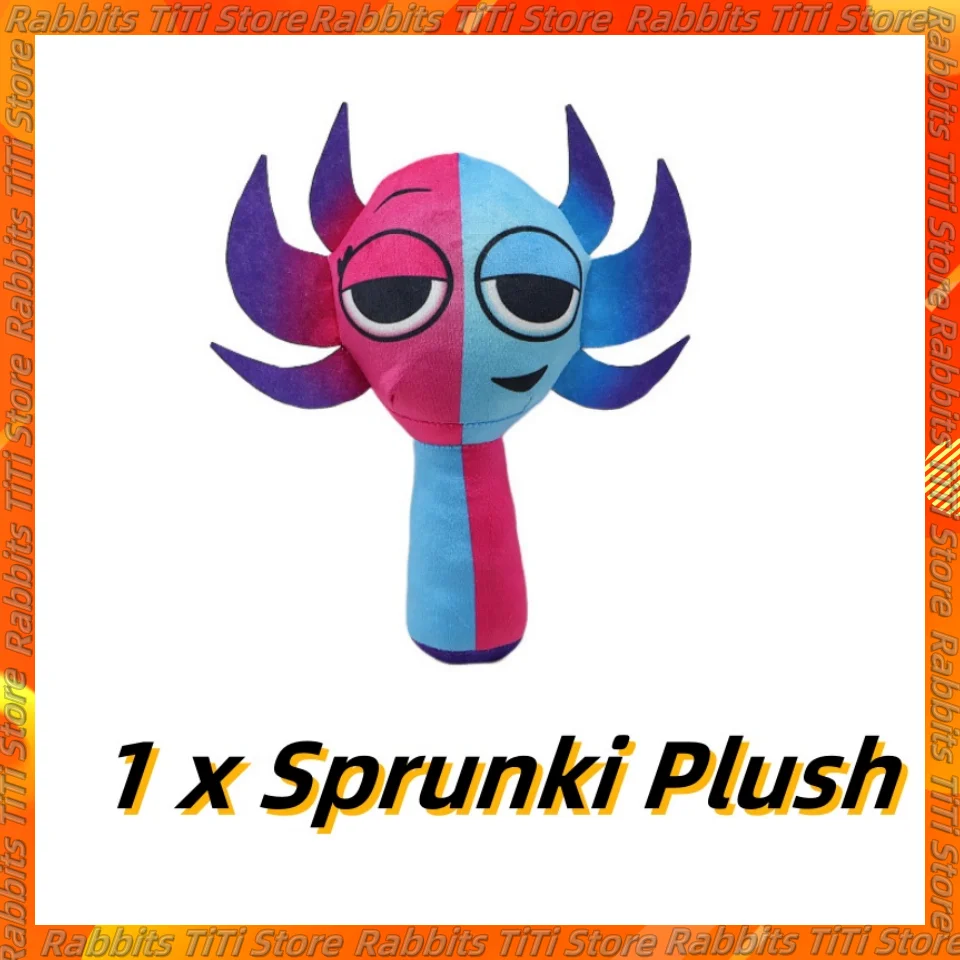 

Sprunki Plush Stuffed Dolls Game Toys Cartoon Cute Soft Stuffed Incredibox Pillow Toy Kids Birthday Christmas Gifts