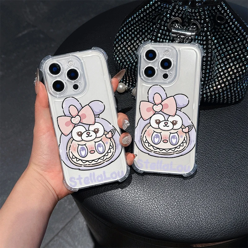 

Cute Labubu Iphone Case Iphone15 Pro Iphone 16/15/14/13/12/11/x/xs/xs Max Woman Phone Case Labubu Periphery Cartoon for Iphone