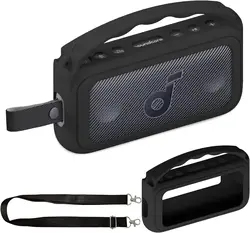 Silicone Handle Protective Cover Case for Anker Soundcore Motion 300 Wireless Hi-Res Portable Speaker(Only Case)