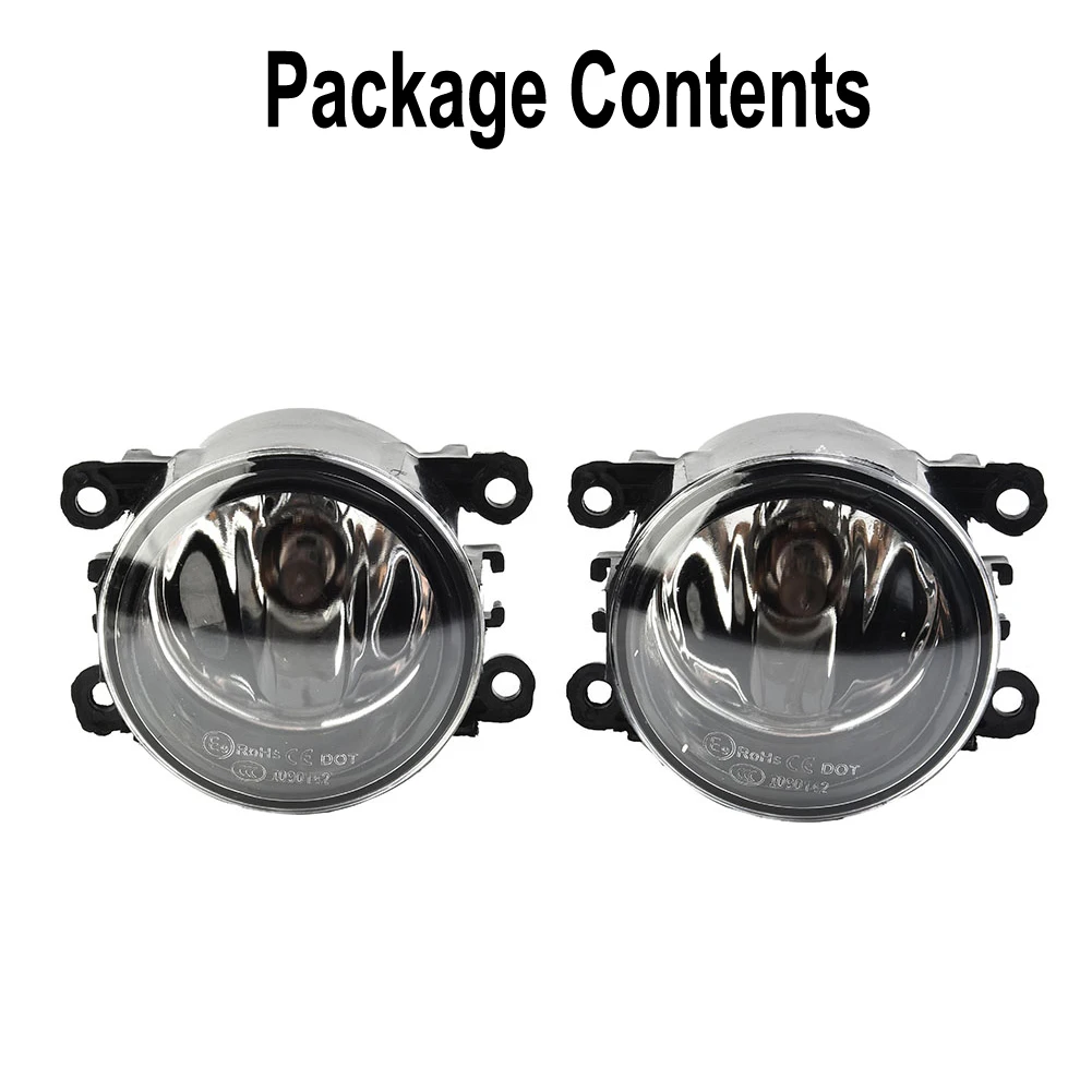 

Attachment Fog Lights Bolt Bulbs Driving H11 Heavy duty Lamps Left 1 Pair Parts 12V Replacement 55W ABS Accessories