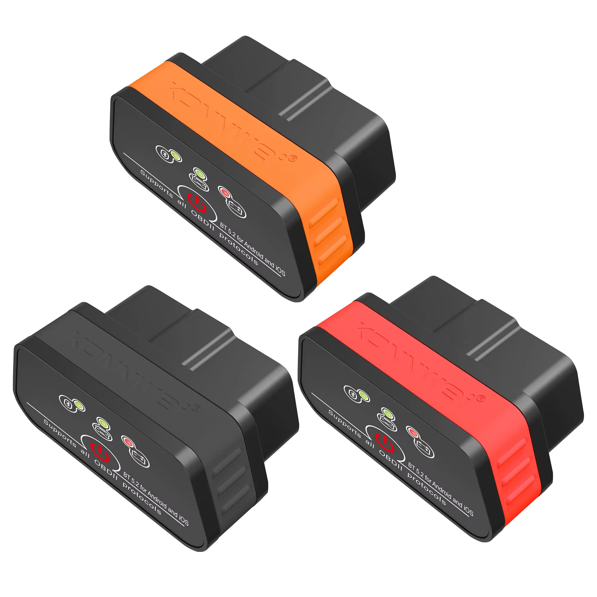

Диагностический сканер Konnwei KW901 ELM327 V1.5 для Bluetooth 5.0 OBD2, ELM 327 V1.5 OBDII, инструмент для диагностики автомобилей, считыватель кодов ODB2 OBD 2