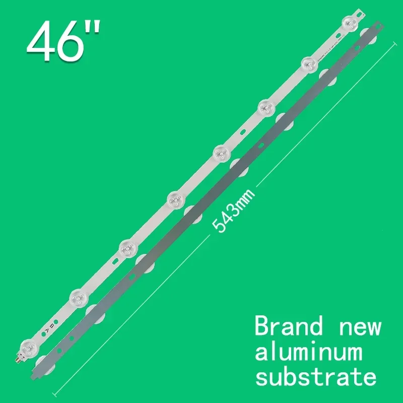 Pour Samsung 46 pouces LCD TV SVS460AB6-REV7-A type-8LED-130820 SVS460AB6-REV7-B type-8LED-130820 LTI460HN09 bande de rétroéclairage