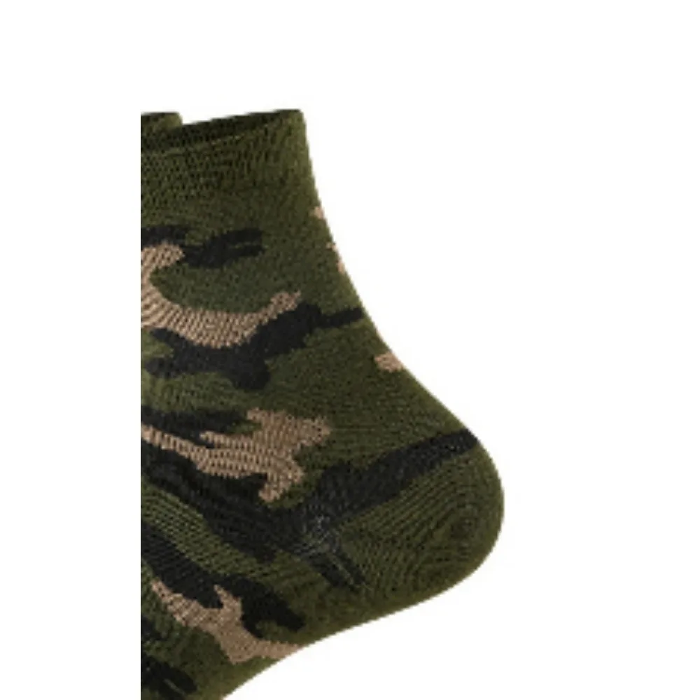 Acessórios de fantasia de fã militar camuflagem meias verdes do exército um par