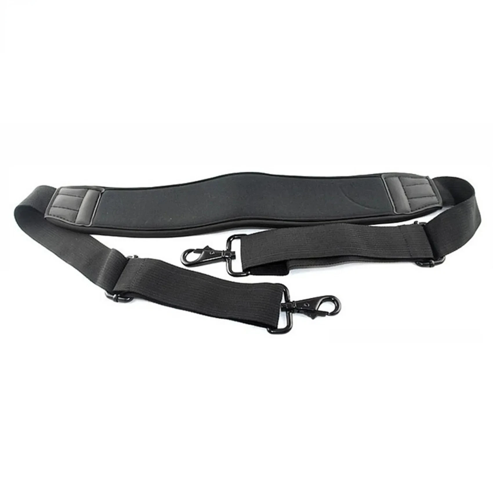 Black Adjustable Shoulder Bag with Double Hooks  Camera Stabilizer Bag Accessories