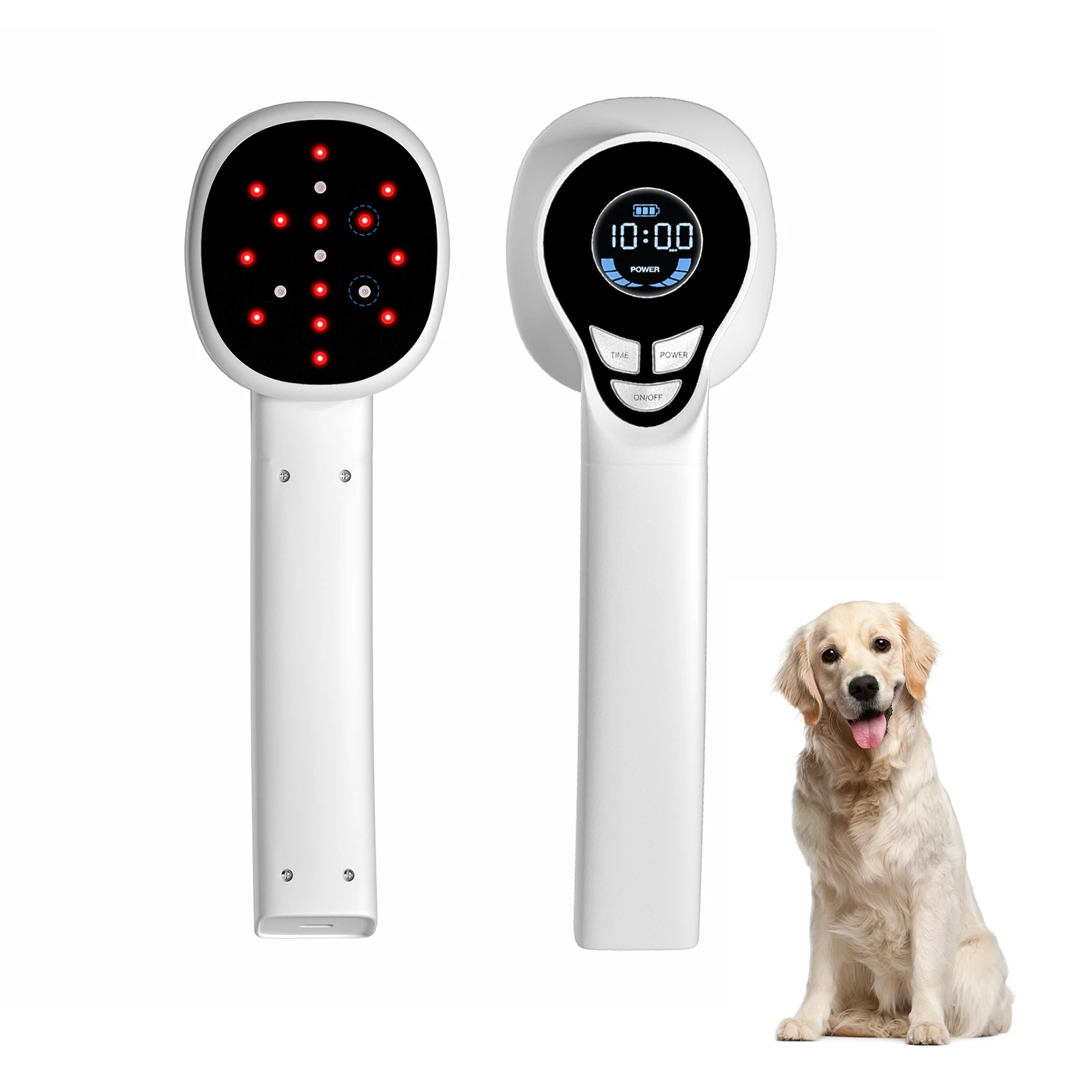 Red Light Therapy for Dogs Handheld Cold Laser Therapy Vet Device Infrared Light Therapy for Pet Relief Pain