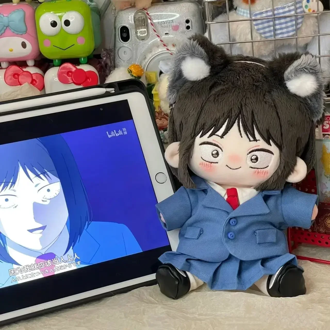 20cm Anime Skip and Loafer Mitsumi Iwakura Shima Sousuke Anime Figures Plush Cosplay Cartoon Dress Up Doll Toys for Children