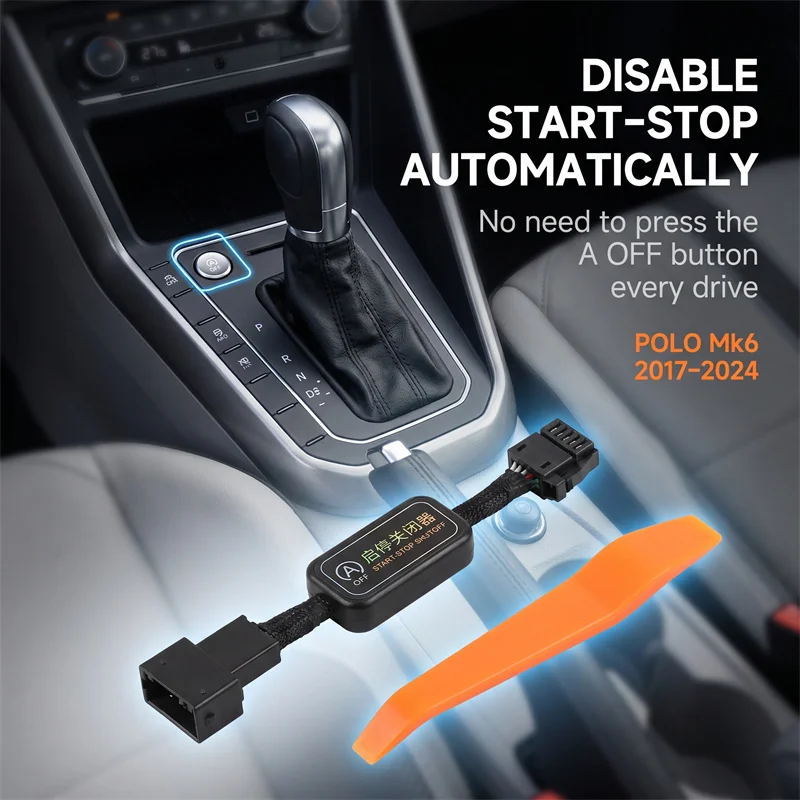 Automatic Stop Start Engine System Off Cable Plug and Play Eliminator For Volkswagen VW Polo MK6 AW BZ 2018-2024 - view 4