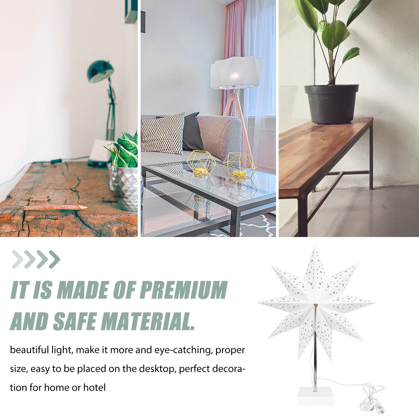 

1pc Nine- Creative Xmas Indoor Atmosphere Light For Bedroom Garden Party Indoor Atmosphere Decorative Night Light