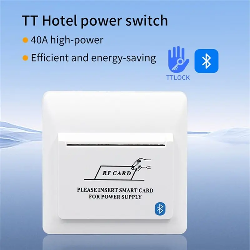 [LXYA68Z!] Tthotel Power Saver RFID 13.56Mhz Card App Controlled Bluetooth Energy Saving Switch For Hotel