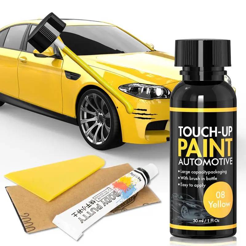 

Car Scratch Remover Vehicles Touch Upp Paint DIY Effective Scratch Remover Set Safe Polishes And Waxes Enhances Vehicle Shine