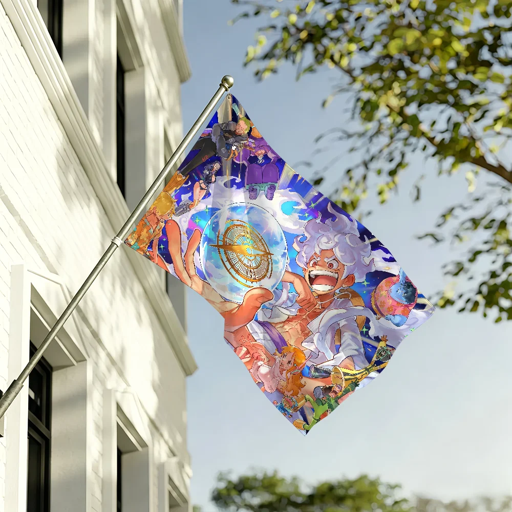Classic Anime One P-Piece-LuffyS flag For Living Room Home Dorm Decor Wall Outdoor Camping Party Banner Gifts - view 2