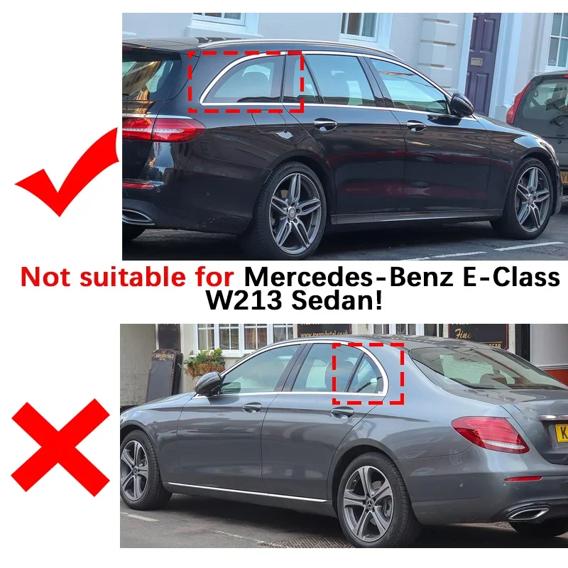 For Mercedes Benz E Class S213 Station Wagon 2017~2023 Sunshade Sun Shade Window Curtain Heat Insulation Visor Car Accessories