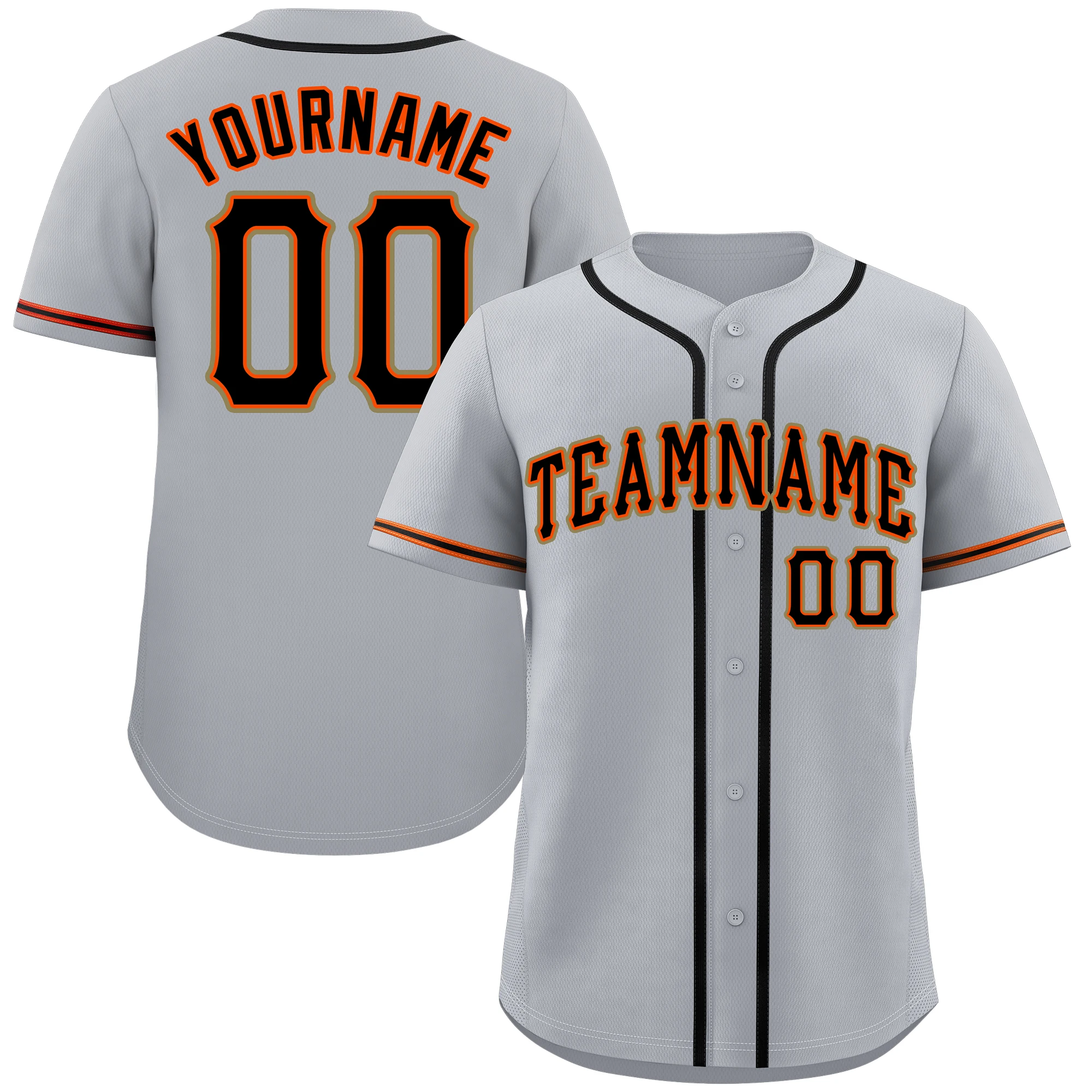 Custom Classic Style Baseball Jersey Printed Team Name Number Cheap Training Short Sleeve Shirt