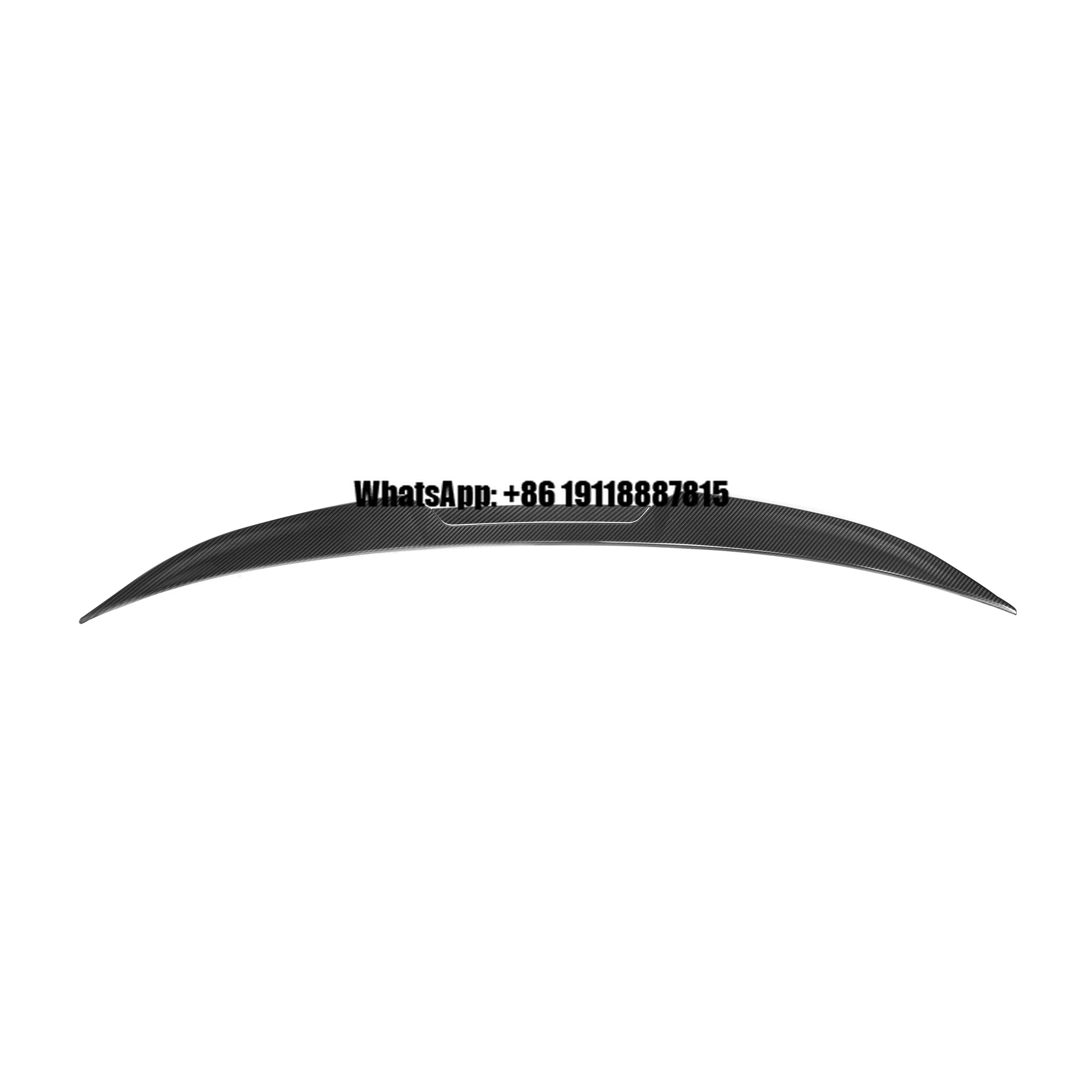 

Dry Carbon Fiber G60 Spoiler Real Dry Carbon Fiber High Kick Rear Trunk SQ Style Car Spoiler for BMW 5 Series G60 4-Door 2024-IN