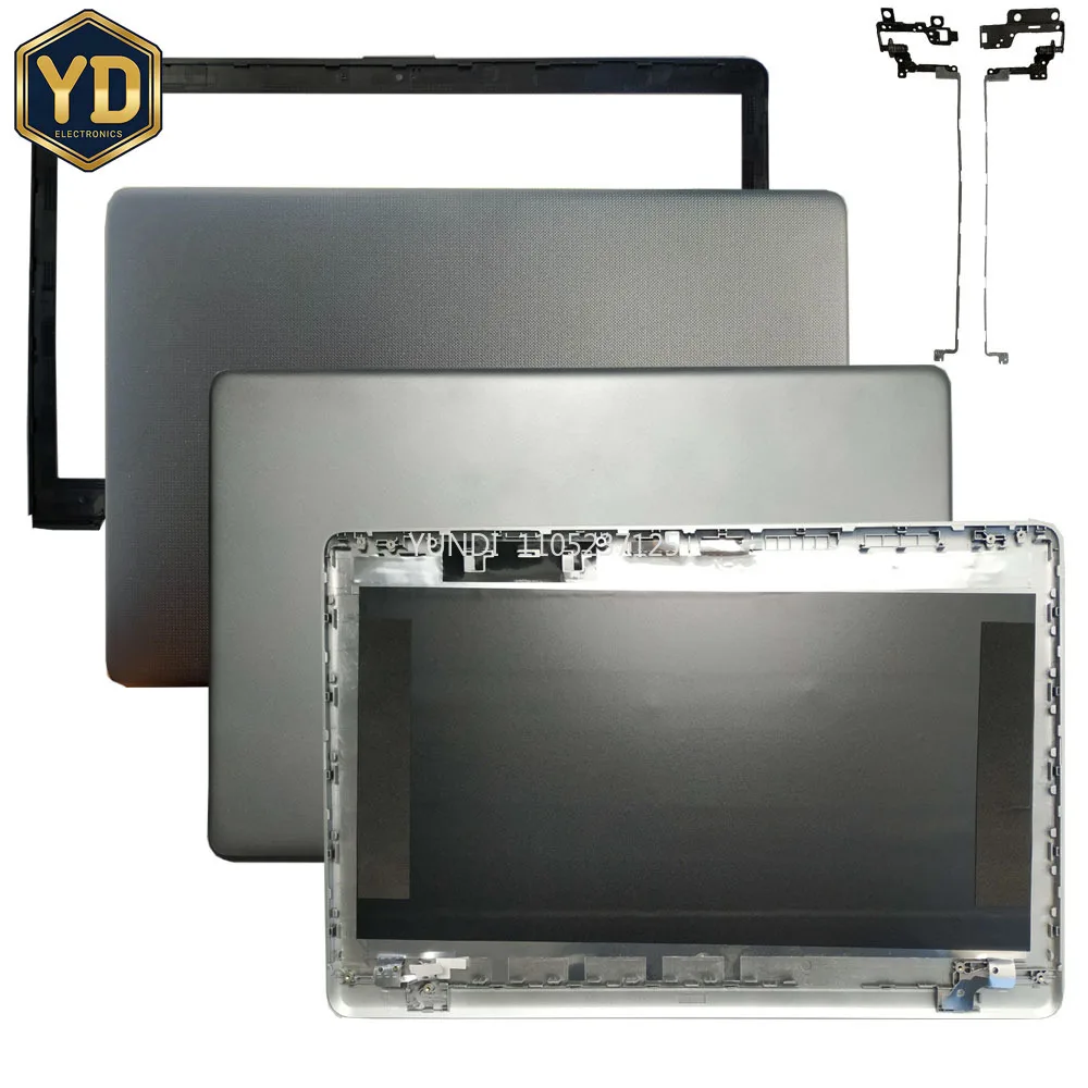 YD nouveau boîtier pour HP 17-BS 17-AK 17-BR 17-bs000 933298-001 926482-001 LCD couverture arrière/lunette avant/Base inférieure/charnières