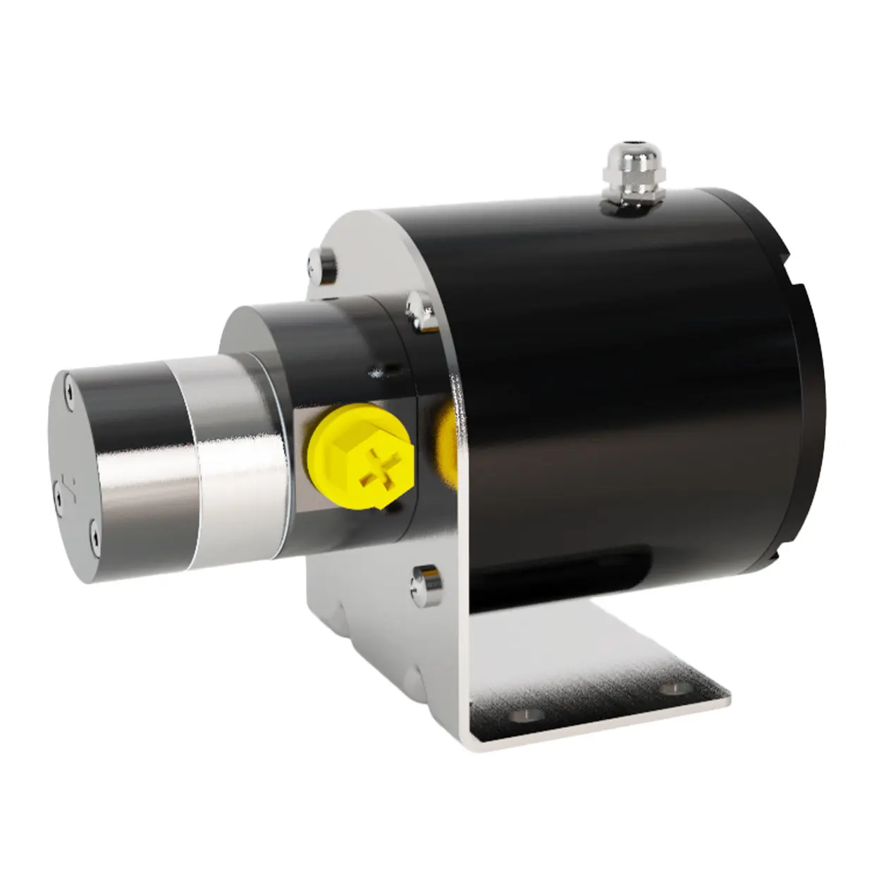 SOVOFLO IGR Wear-resistant Magnetic Gear Pump 0.07-1.8cc/Rev Brushless Motor 24V for Abrasive Granular Liquid Pigment Solution