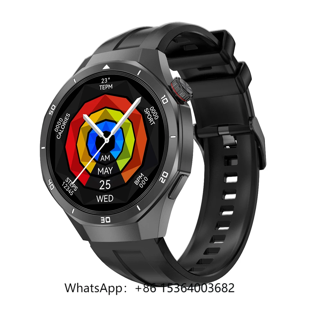

TJXL-DT5 Pro GPS Smartwatch AI Voice Assistant Touch BT Calling Sports Watch Fitness Tracker NFC Digital Payment Smart Watch DT5