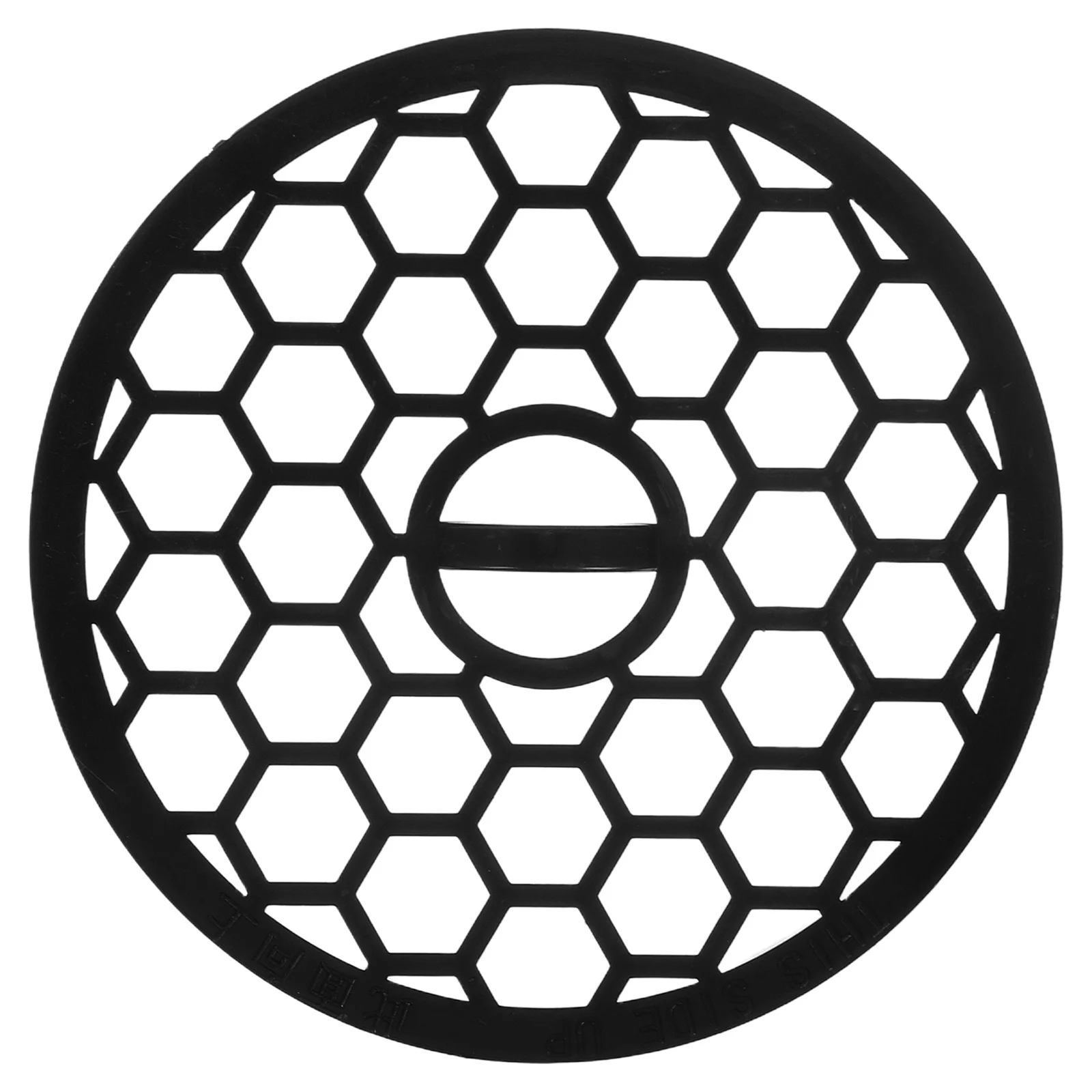 فلتر تصريف الأرضية، شبكة بلاستيكية سوداء لليخوت وقارب الكاياك والحمام، فعال لمنع الحطام، متين ومقاوم للماء