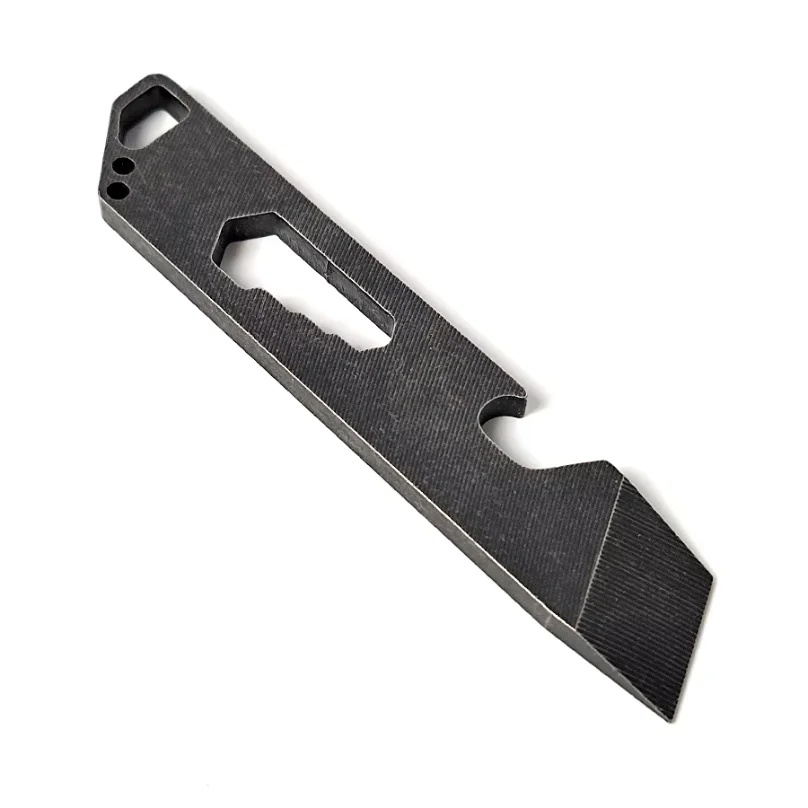 4cr13 Steel EDC Multifunctional Tool Screwdriver Pry Bar Bottle Opener Portable Outdoor Survival Storage Pry Bar Nail Remover
