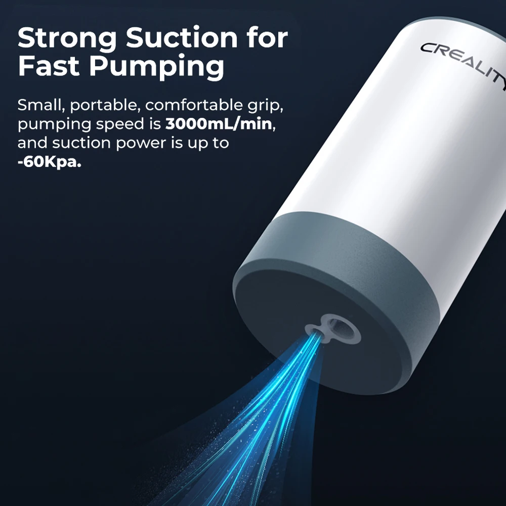 【New】Creality 3D Printer Filament Electric Pump and Compression Storage Bag Vacuum Sealing Dry Bags for PLA ABS Nylon Wood TPU