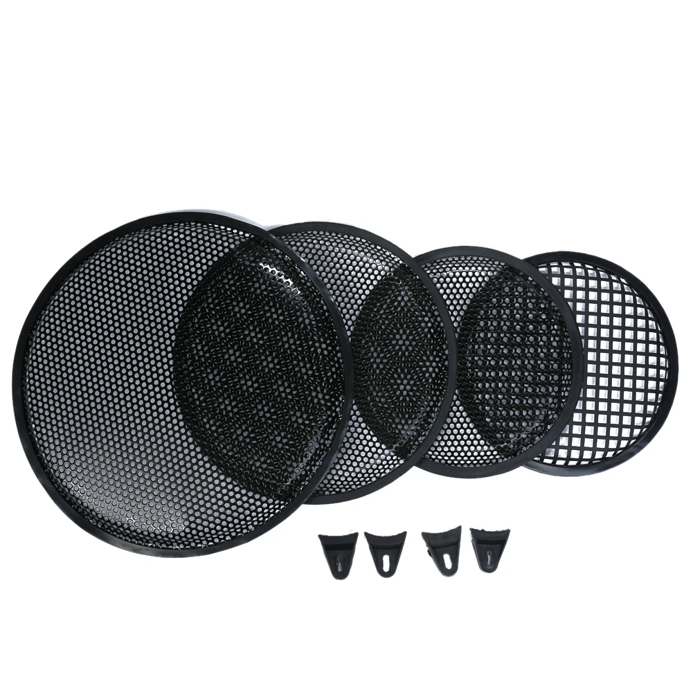 Mesh Protector Easily Installation 8/10/12 Inch Metal Mesh Replacement Speaker Net Cover for Car Subwoofers and Loudspeakers