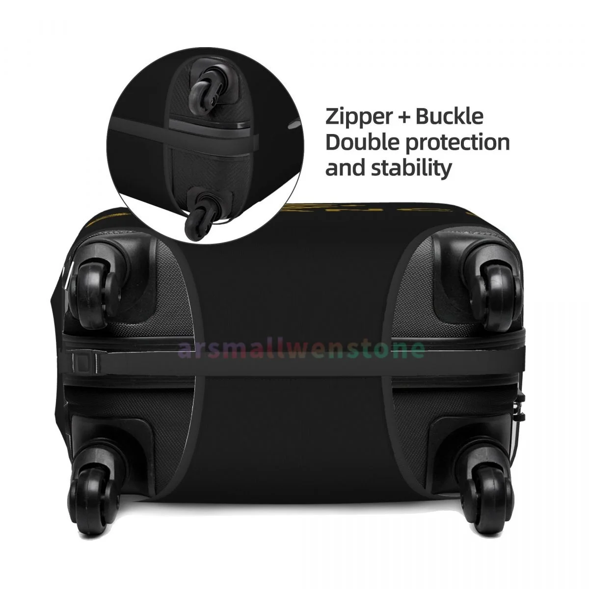 Binance Luggage Cover Suitcase Protector Thicken Elasticity Dust Covered Anti-scratch Protective Case 18-32 Inch