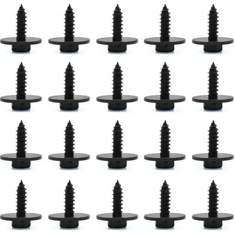 20pcs Car Hex Head Screws Mudguard Liner Air Duct Splash Shield Trim 07147129160 For BMW 1 Series M E82 128i 135i 323Ci 323i