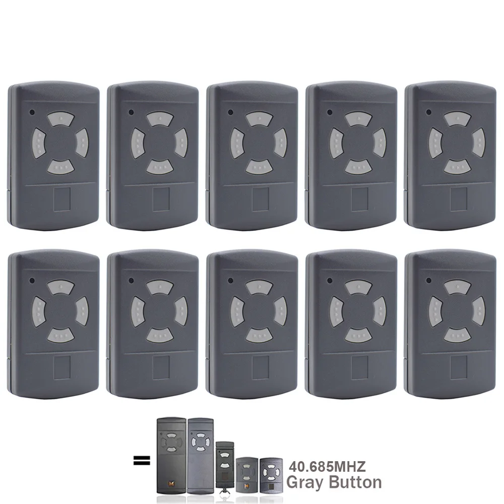 

Special Offer！10pcs HORMANN 40MHz HSM4 HS4 HSM2 HSE2 HS2 40.685MHz Garage Door Remote Control Gate Keyfob 40 685 MHz