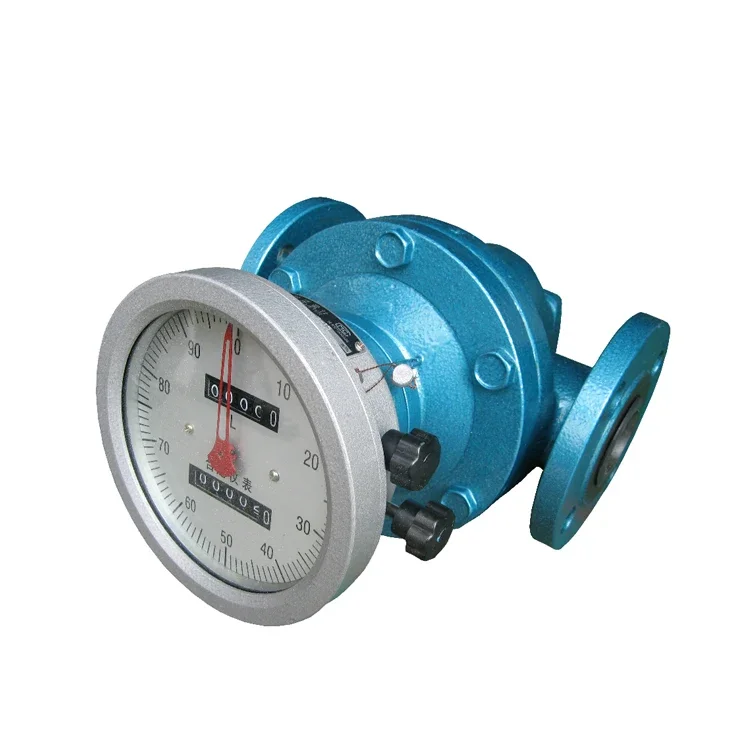 Manufacturers Price Explosion-proof Fuel Diesel Oil Oval Gear Positive Displacement Flowmeter