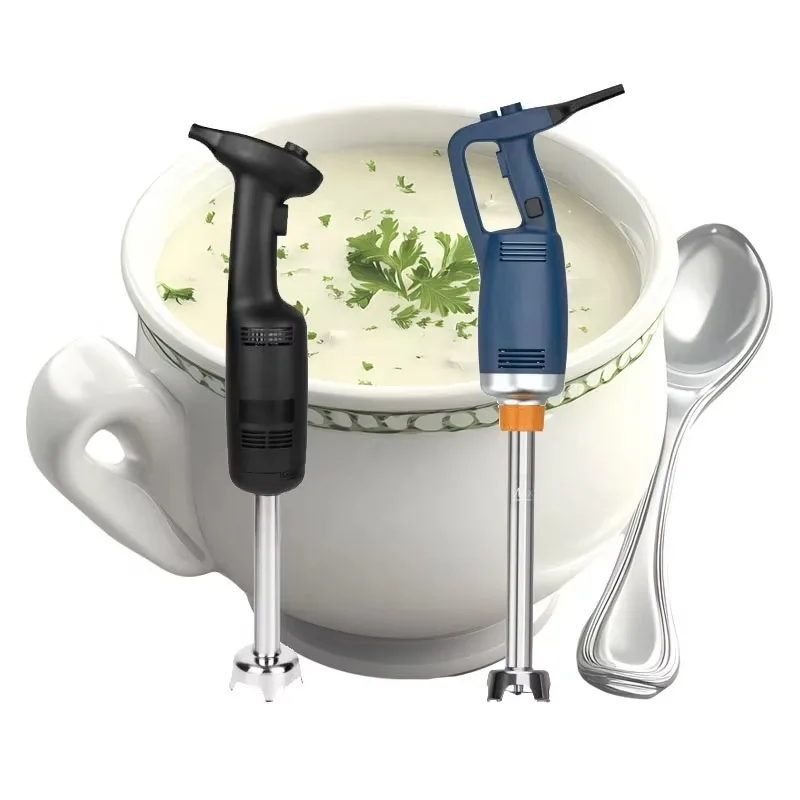 

Heavy Commercial 350w 550w 750w Immersion Stick Blender Hand Blending Machine for Restaurant