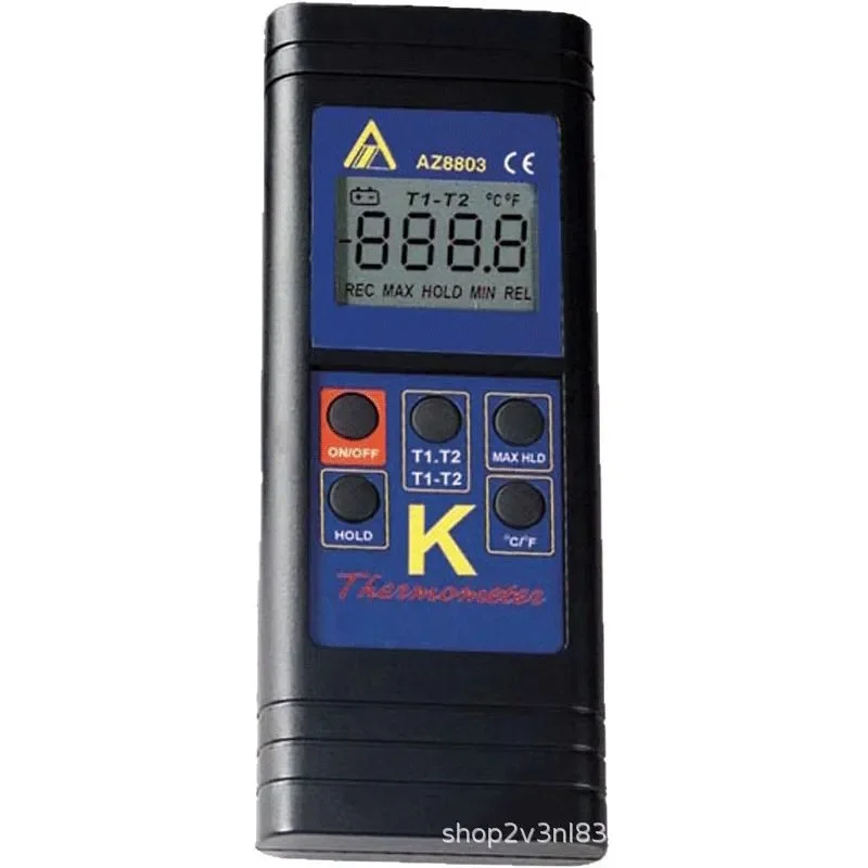 

Тестер AZ8803 двухканальный термопарный термометр типа K AZ-8803 контактный термометр