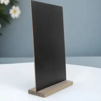 Small Wooden Blackboard Chalk Wedding Decor Mini Tabletop Chalkboard Rustic Chalkboards with Stands Countertop