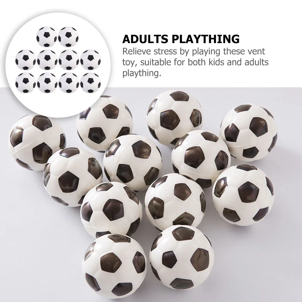 10 قطعة كرات كرة القدم الإجهاد كرات رياضية صغيرة بسط كرة القدم ضغط الضغط هدايا الحفلات كرة القدم الصغيرة #4