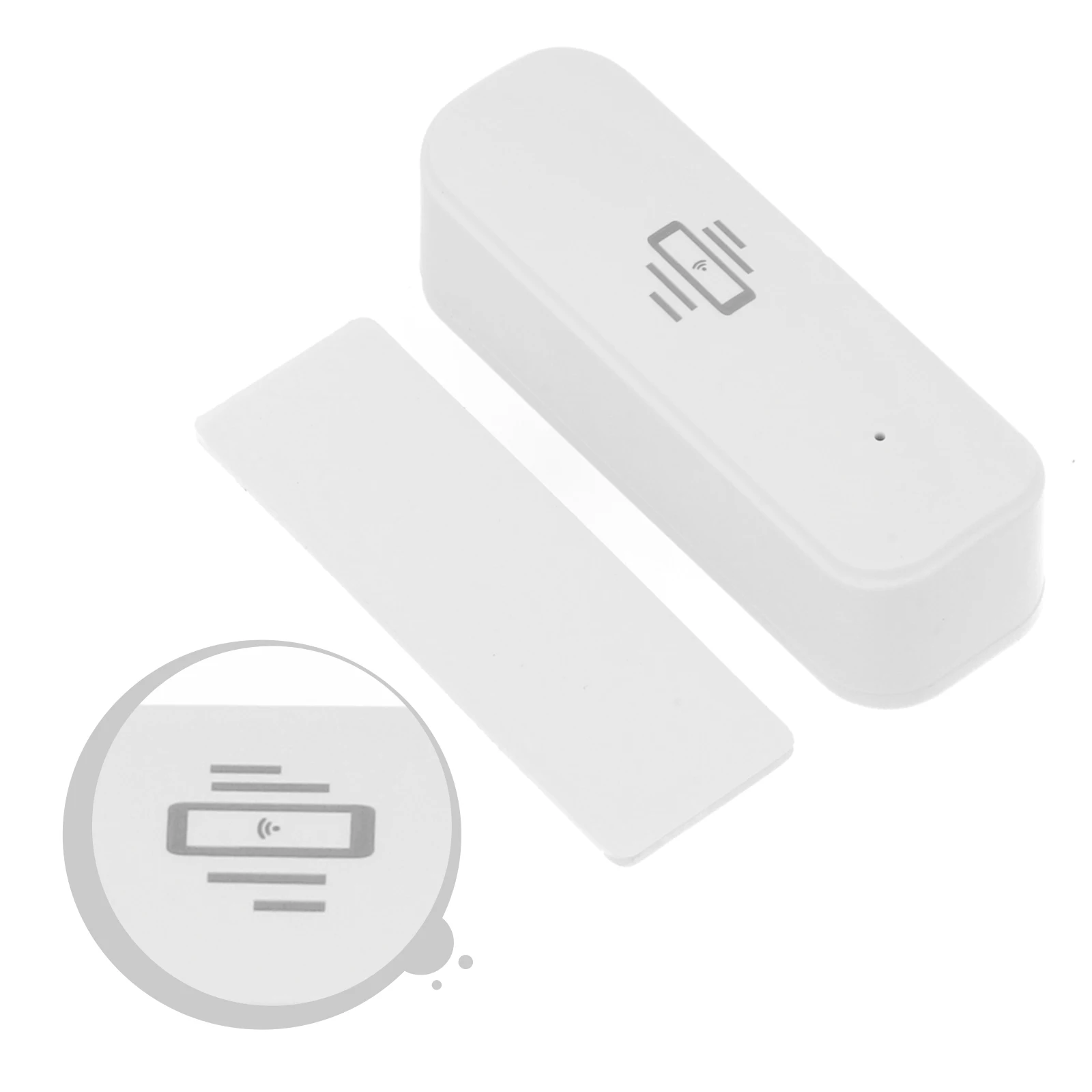 Sensor de vibración inteligente WiFi, protección de seguridad para el hogar, puerta, ventana, rotura, detección antirrobo, alarma de choque remota en tiempo Real