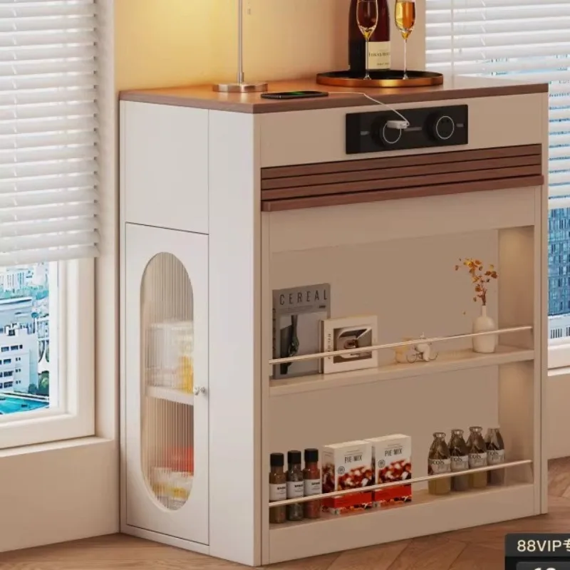 

French Cream Kitchen Island Integrated Retractable Household Kitchen Island Durable Sleek Home Furniture Mutfak Adasi XY40DT