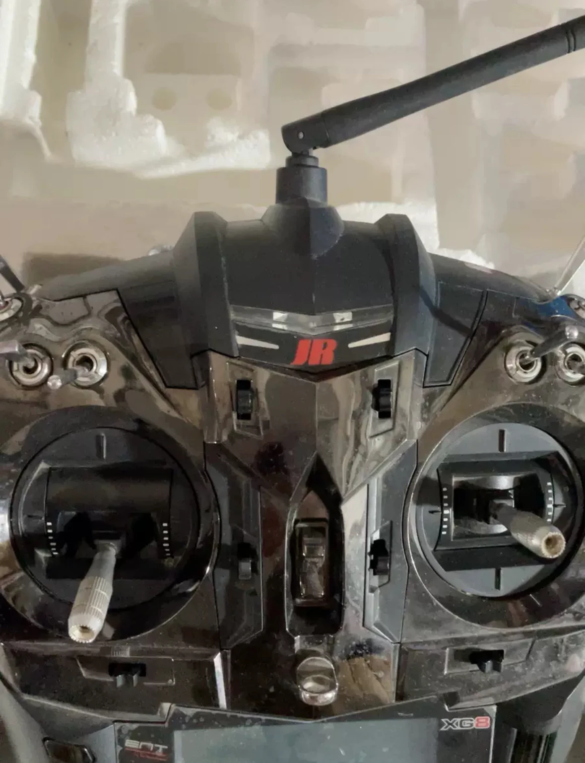 جهاز إرسال JR XG8 8-Ch DMSS جديد بنسبة 85% فقط 2.4 جيجا هرتز نظام تحكم راديو DMSS JRP00658TX TRG-S #2