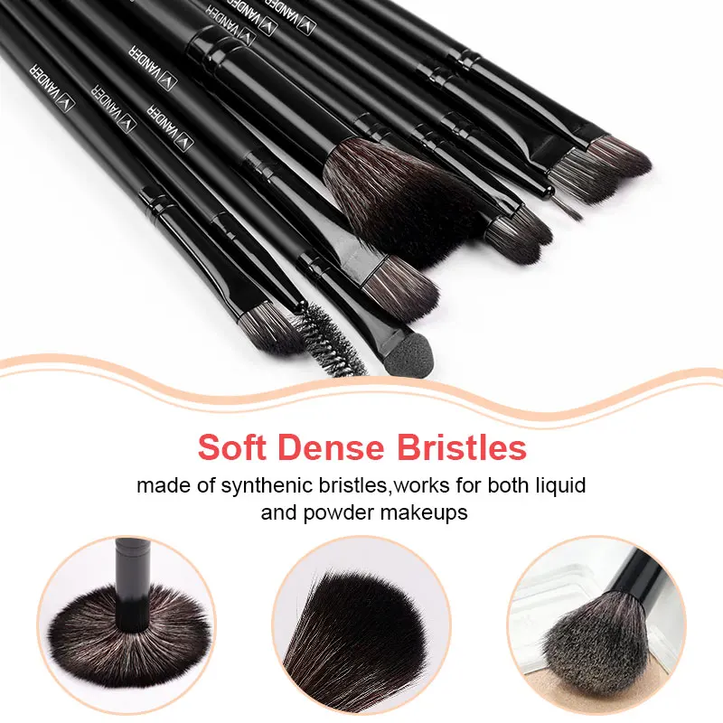 10-13Pcs Makeup Brushes Soft Fluffy Set for Cosmetics Foundation Blush Powder Eyeshadow Kabuki Blending Makeup Brush Beauty Tool