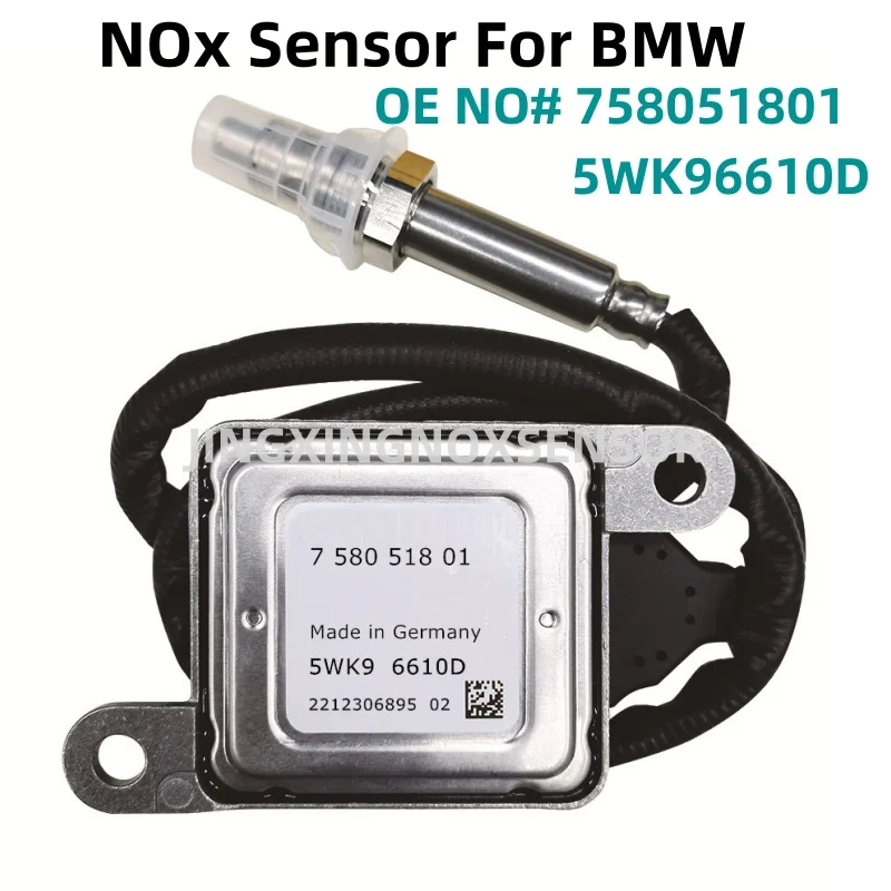 

5WK96610D 758051801 Original NEW Nitrogen Oxygen Sensor NOx Sensor For BMW E90 E91 E60 E61 E63 E64 325i 330i 525i 530i 630i