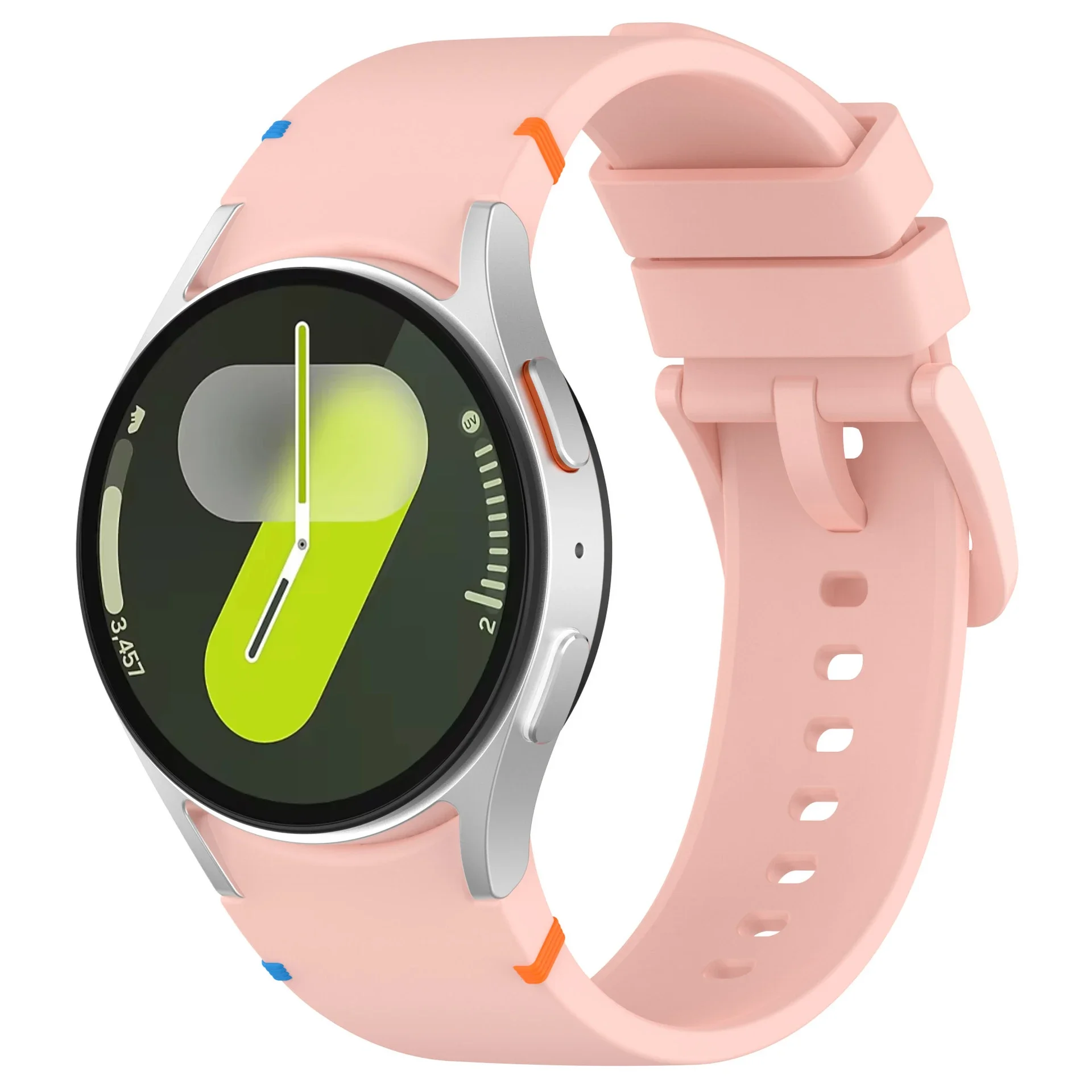 Silicone Strap for Samsung Galaxy Watch7 6 5 4 44mm 40mm Sports Watches Instead of Bracelets for 6/4 Classic 47mm 46mm 43mm 42mm