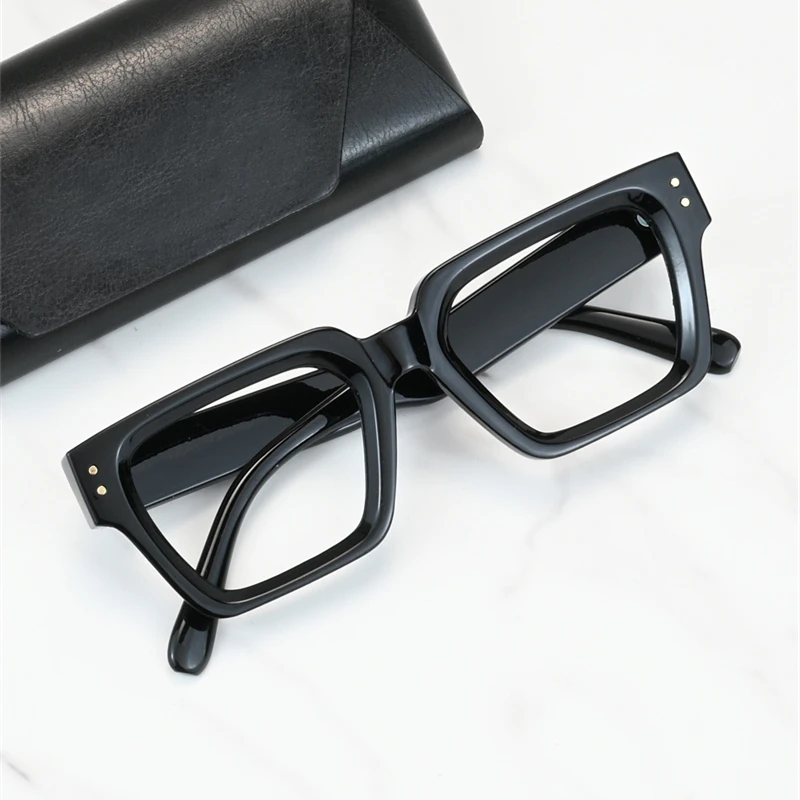 2025 neue Quadratische Lesebrille Männer Frauen Übergroßen Rahmen Mode High-definition Presbyopie Brillen Dioptrien 0 ~ + 4,0 – Detail 2