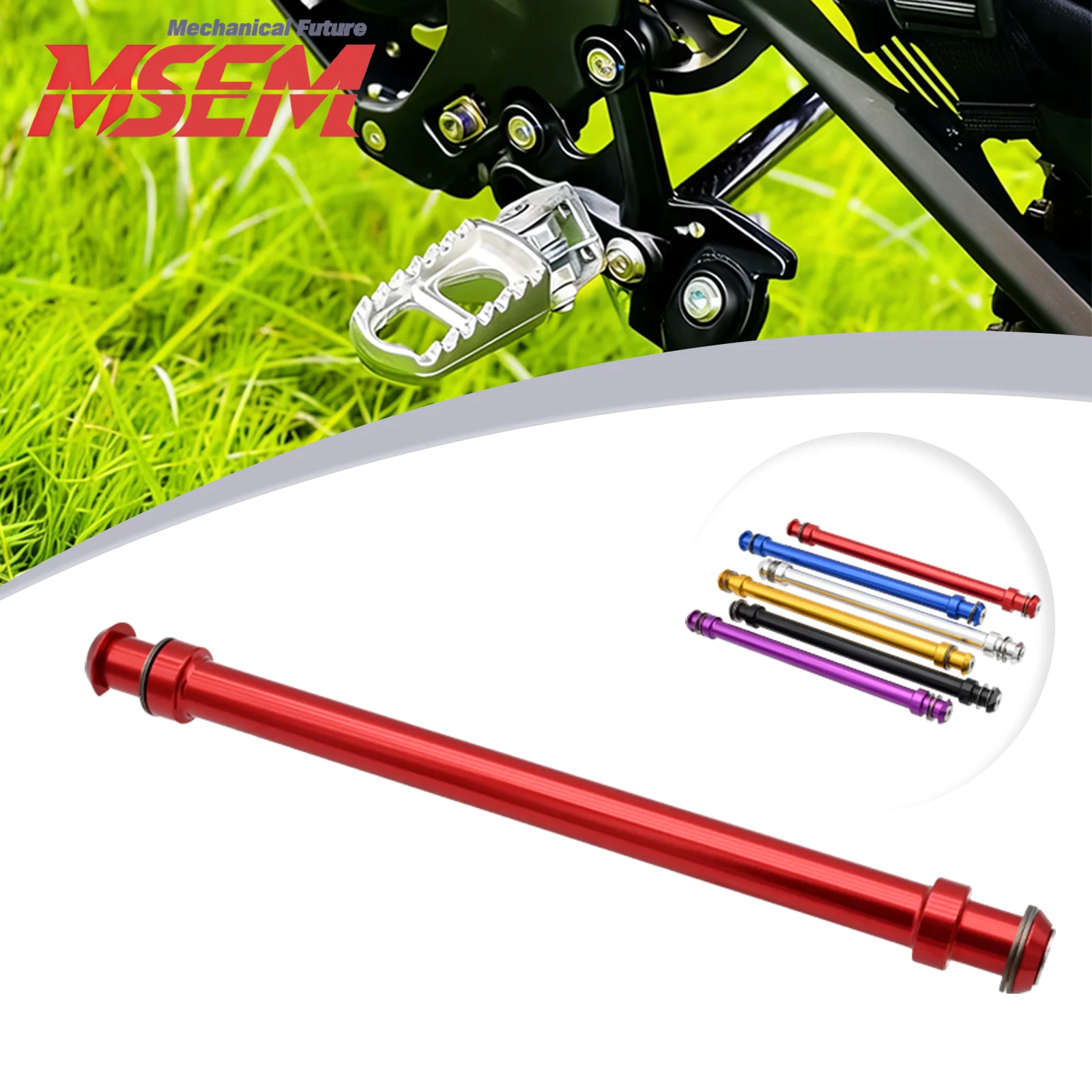 For Segway X160 Segway X260 and Surron Light Bee S/Light Bee X Electric Dirt Bike Motorcycle CNC Footbracket Foot Brace Lever