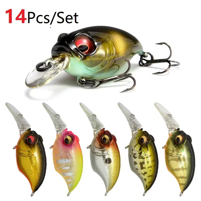 

35mm 6g Crankbait Fishing Lures Floating Pesca Artificiali Frog Lure Whopper Plopper Swimbait Japanese Fishing Lure Bass Stream