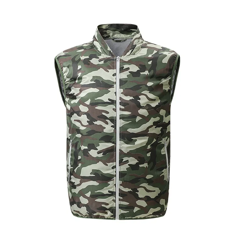 

Новая прочная летняя спецодежда с кондиционированием воздуха для строительных площадок, с функцией охлаждения, мужская рабочая одежда для сварщиков, с защитой от перегрева