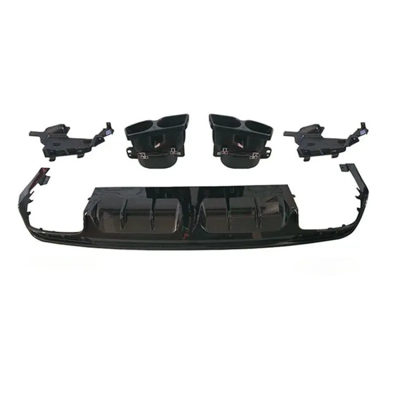 

Rear Bumper Lip S63 BS Style Rear Diffuser for S CLASS W222 Black Bobykit 2014-2017