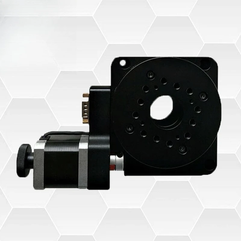 Y200RA100 Electric Rotary Table, Precision Indexing Angle Stage for Positioning