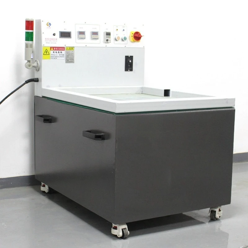 Copper, aluminum, stainless steel polishing deburring, automatic magnetic polishing machine