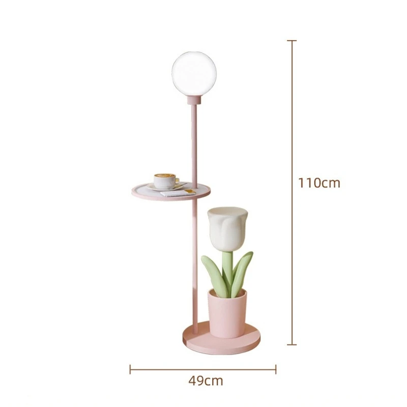 홈 데코 LED 플로어 램프, 거실 침실 침대 옆 램프, 주변 조명, 소파 측면 수지 공예, 차 테이블 스탠딩 조명