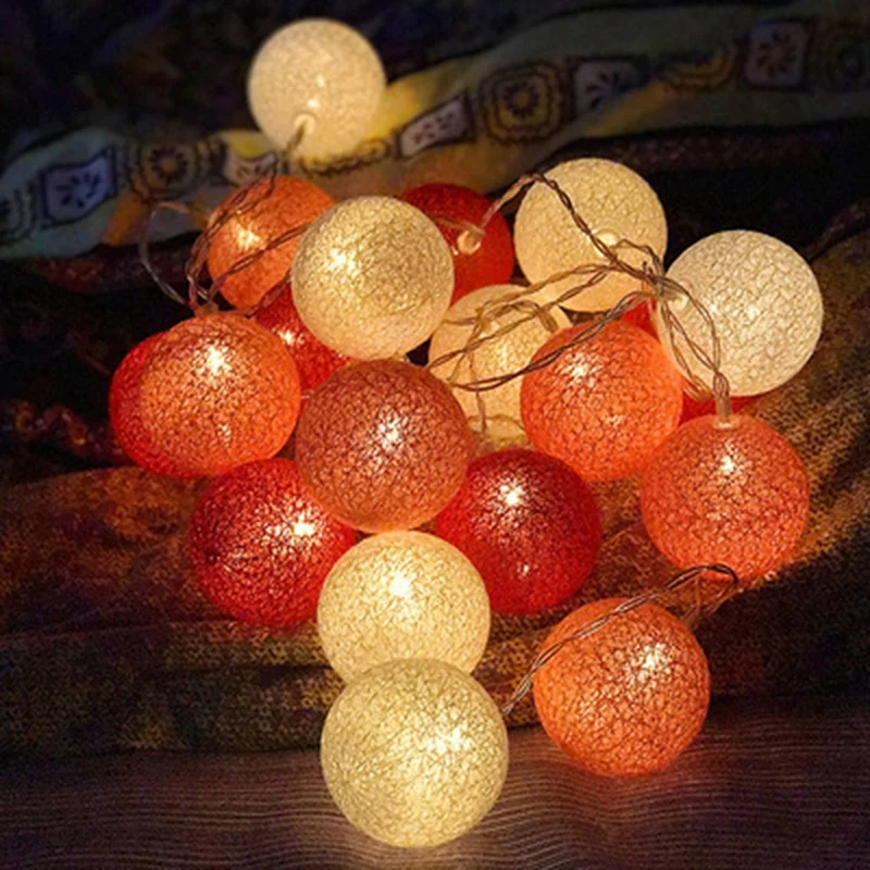 

LED Light Ball String Lights Christmas Lighting Garden Decoration Holiday Wedding Party Home Decoration